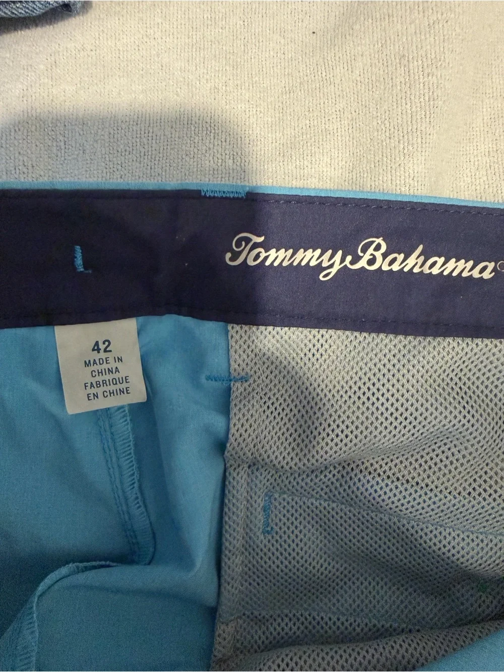 Tommy Bahama Light Blue Men's Swim Shorts